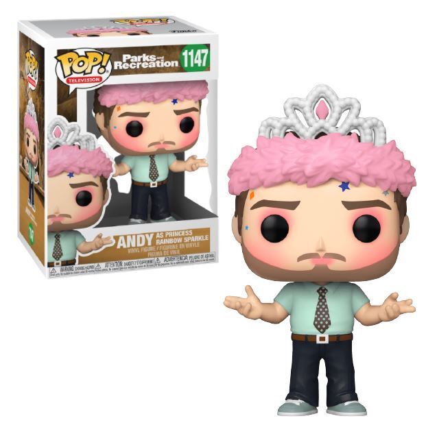 Funko POP Andy as Princess Rainbow Sparkle #1147 - Parks and Recreation