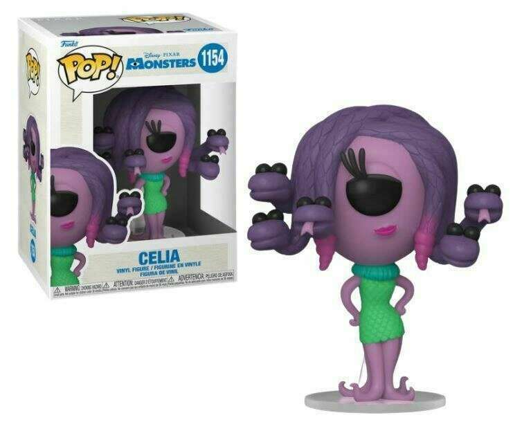 Funko POP Celia #1154 - Disney Pixar Monsters - 20th Anniversary