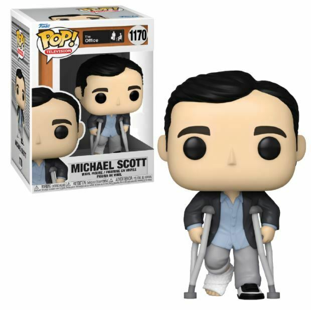 Funko POP Michael Scott with Crutches #1170 -The Office S6