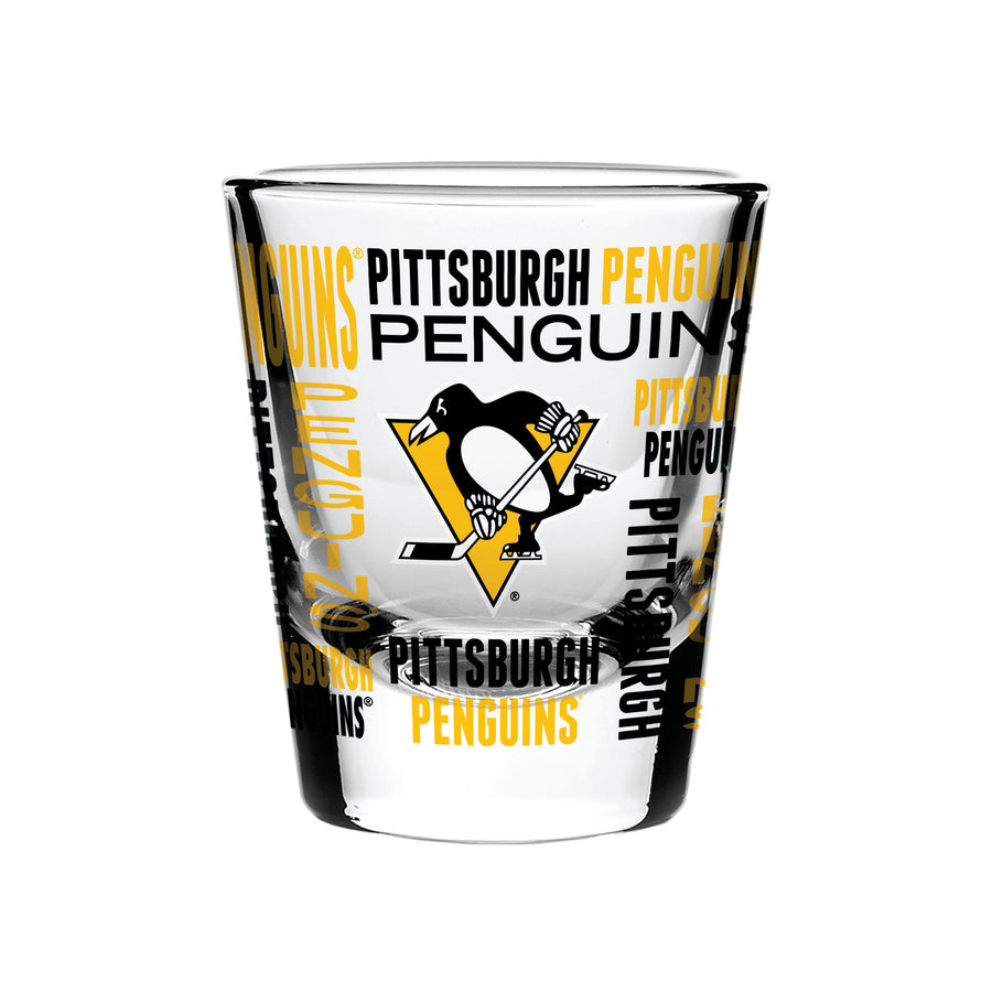 NHL Pittsburgh Penguins 2 oz Shot Glass