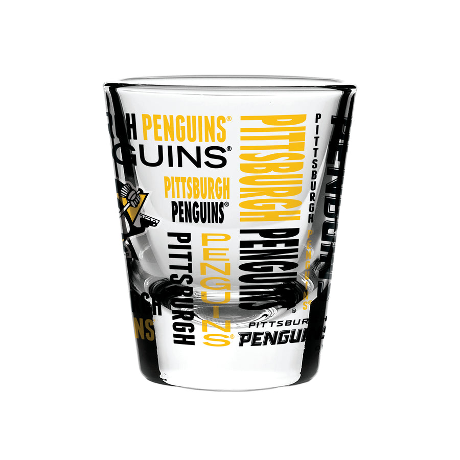 NHL Pittsburgh Penguins 2 oz Shot Glass