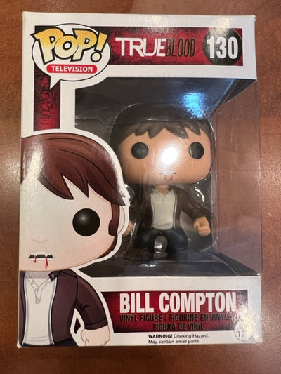 Funko POP Bill Compton #130 - True Blood (some minor wear - see pictures)