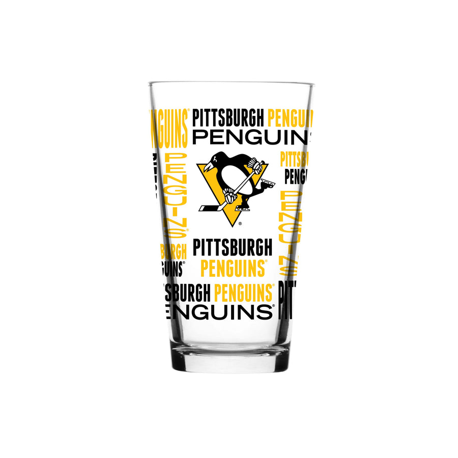 NHL  Pittsburgh Penguins 16 oz Spirit Mixing Glass