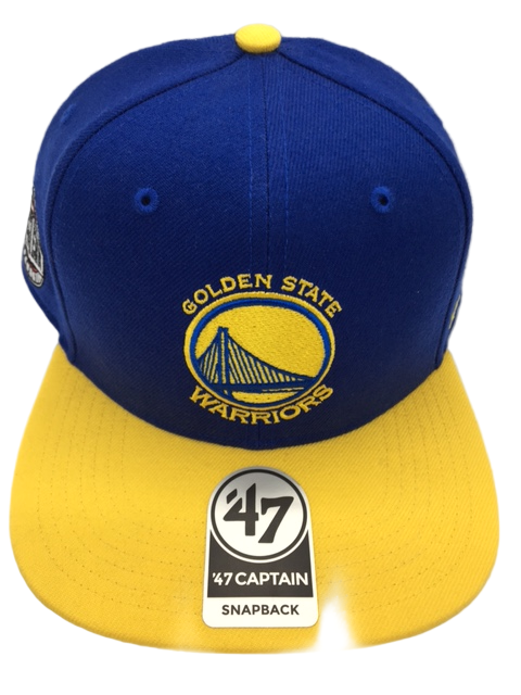 NBA Golden State Warriors 47 Brand Captain Snapback