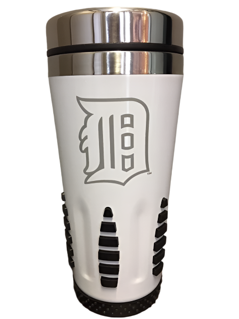 MLB Detroit Tigers 16 oz Etched Logo Huntsville Mug