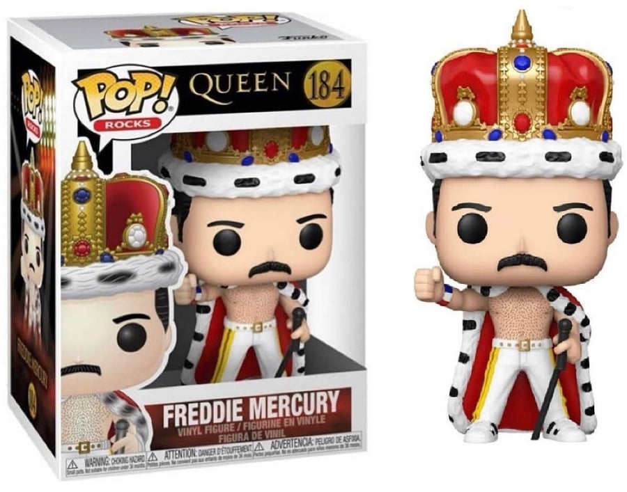 Funko POP Rocks Freddie Mercury KING #184   - Queen