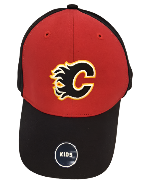 NHL Calgary Flames Kids Adjustible Bambino Hat