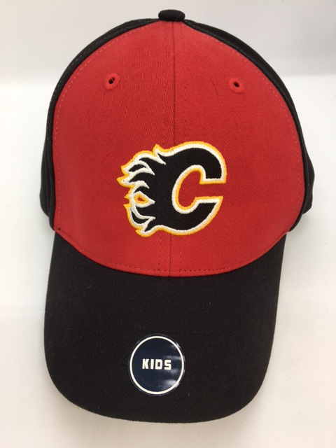 NHL Calgary Flames Kids Adjustible Bambino Hat