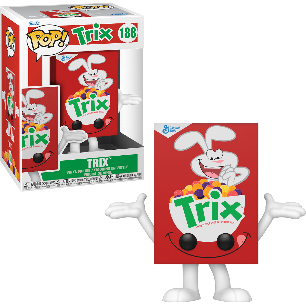 Funko POP Food General Mills Trix #188  - Ad Icon