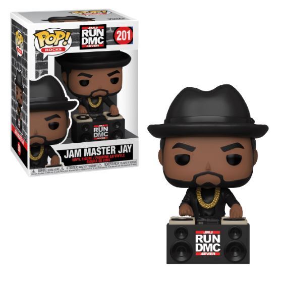 Funko POP Rocks Jam Master Jay #201 - JMJ Run DMC 4Ever