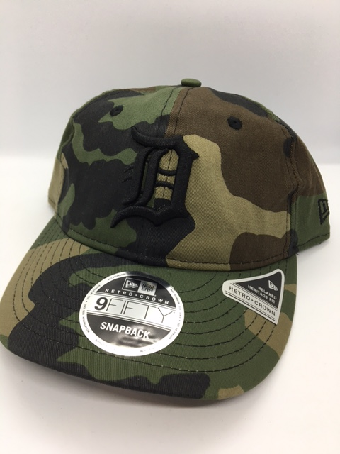 Detroit tigers camo outlet fitted hat