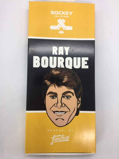 NHL Boston Bruins Ray Bourque Sockey Hall of Fame Socks - The Alumni