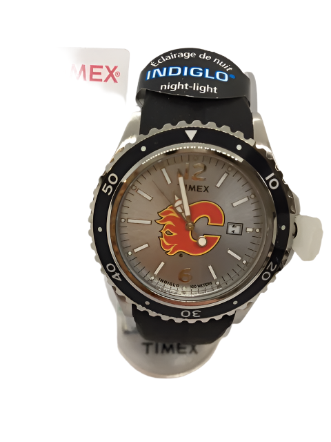 NHL Calgary Flames Indiglo Timex Watch