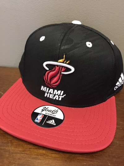 NBA Miami Heat Youth Snapback Adidas Hat