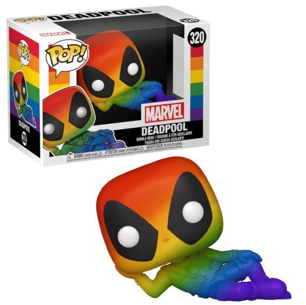 Funko POP Deadpool #320 Marvel PRIDE Rainbow