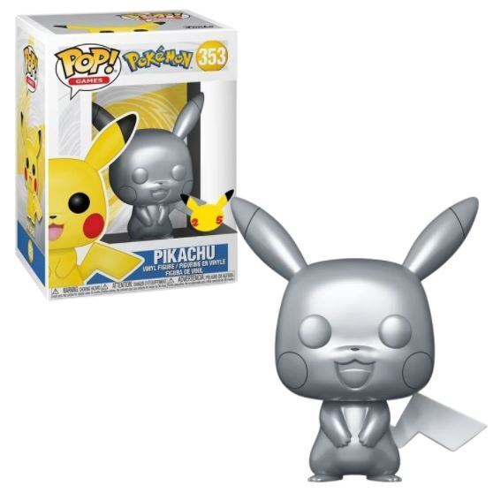 Funko POP Pikachu #353 Metallic - Pokemon 25 Years