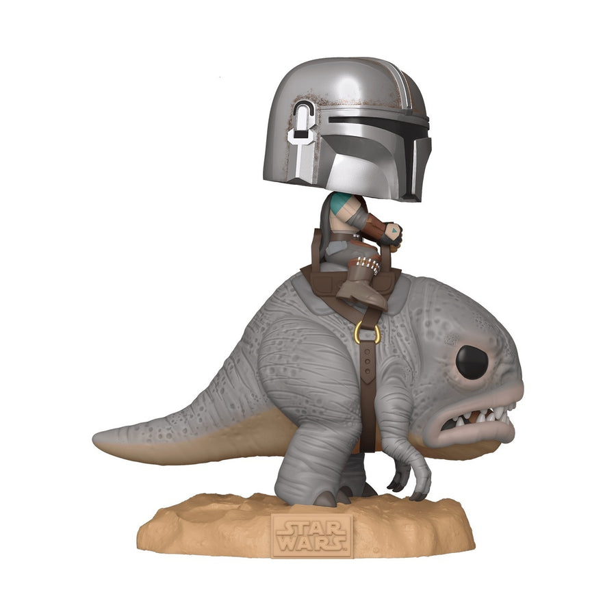 Funko POP Ride The Mandaloian on Blurrg #358 -Star Wars Mandalorian