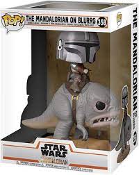 Funko POP Ride The Mandaloian on Blurrg #358 -Star Wars Mandalorian