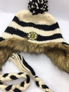 NHL Boston Bruins Tassel Knit Toque with Flaps