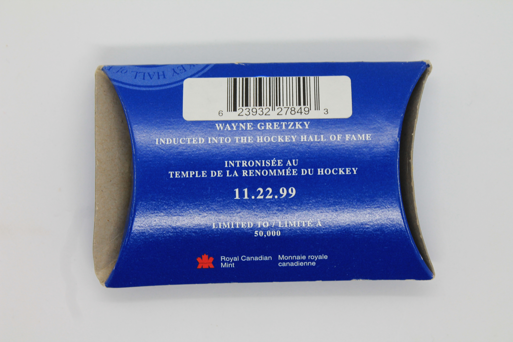 WAYNE GRETZKY #99 Royal Canadian Mint Hockey HOF Commemorative Coin