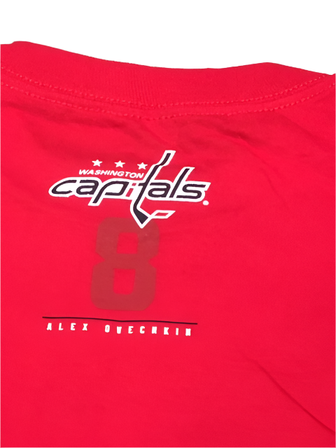 NHL Washington Capitals Youth Alex Ovechkin Reebok Tee