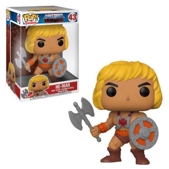 Funko POP He-Man #43 (10") - Masters of the Universe MOTU Retro Toys