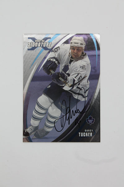 Darcy Tucker 2002-03 In the Game Be A Player Signature Series Autographed Card