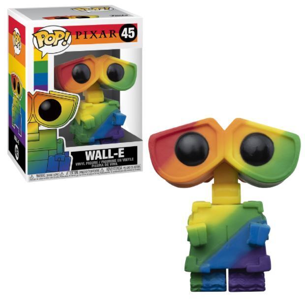 Funko POP Wall-E (Rainbow) #45 PRIDE  Pixar