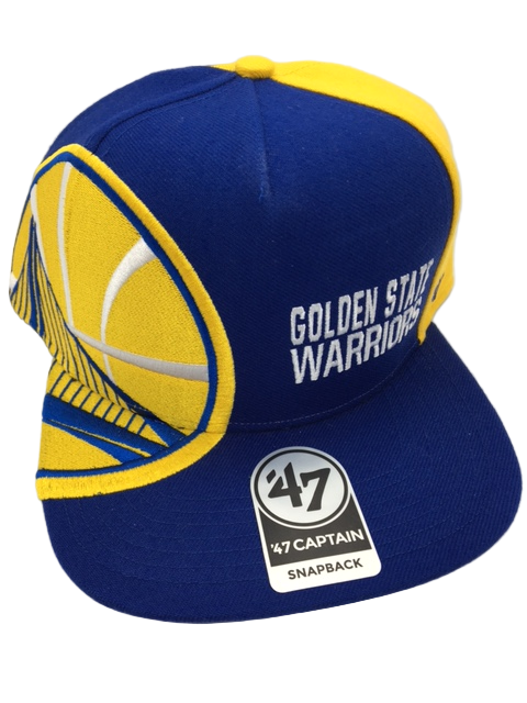 NBA Golden State Warriors 47 Brand Captain Snapback