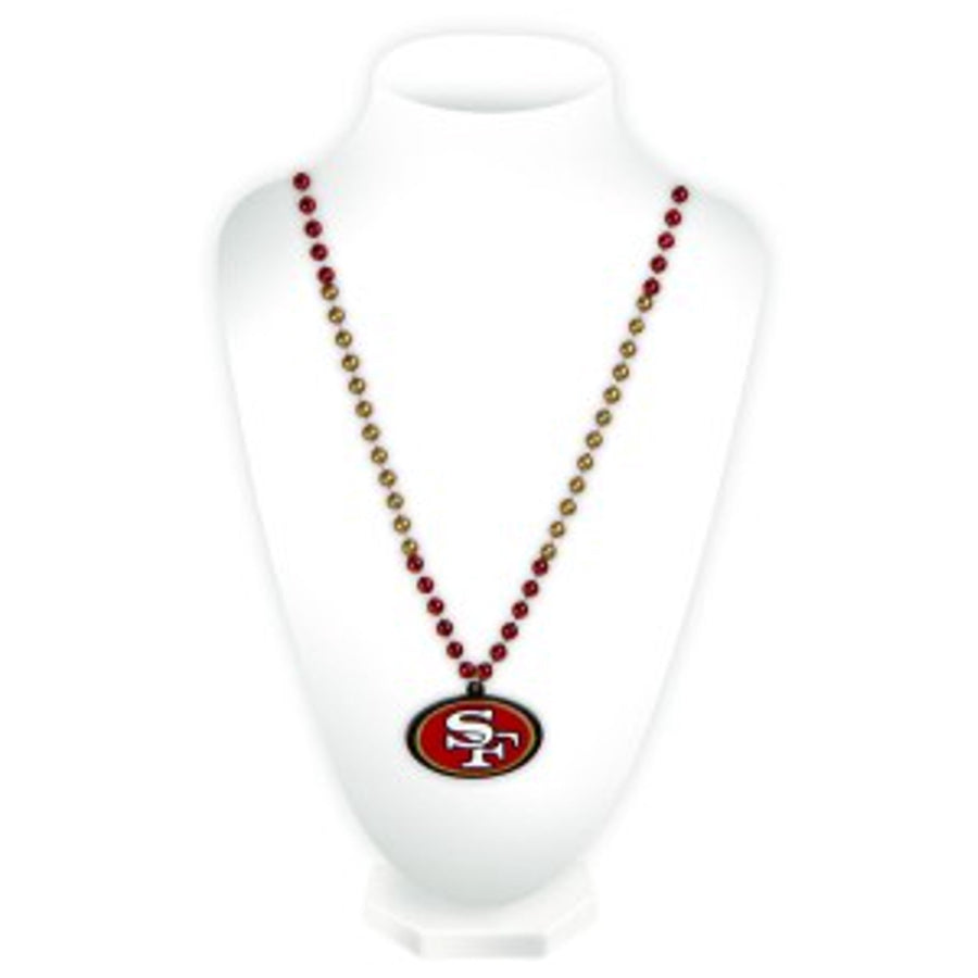 NFL San Francisco 49ers Fan Beads Necklace