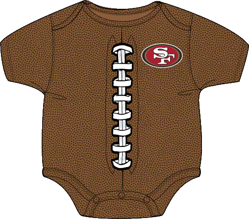 NFL San Francisco 49ers Infant Football Creeper