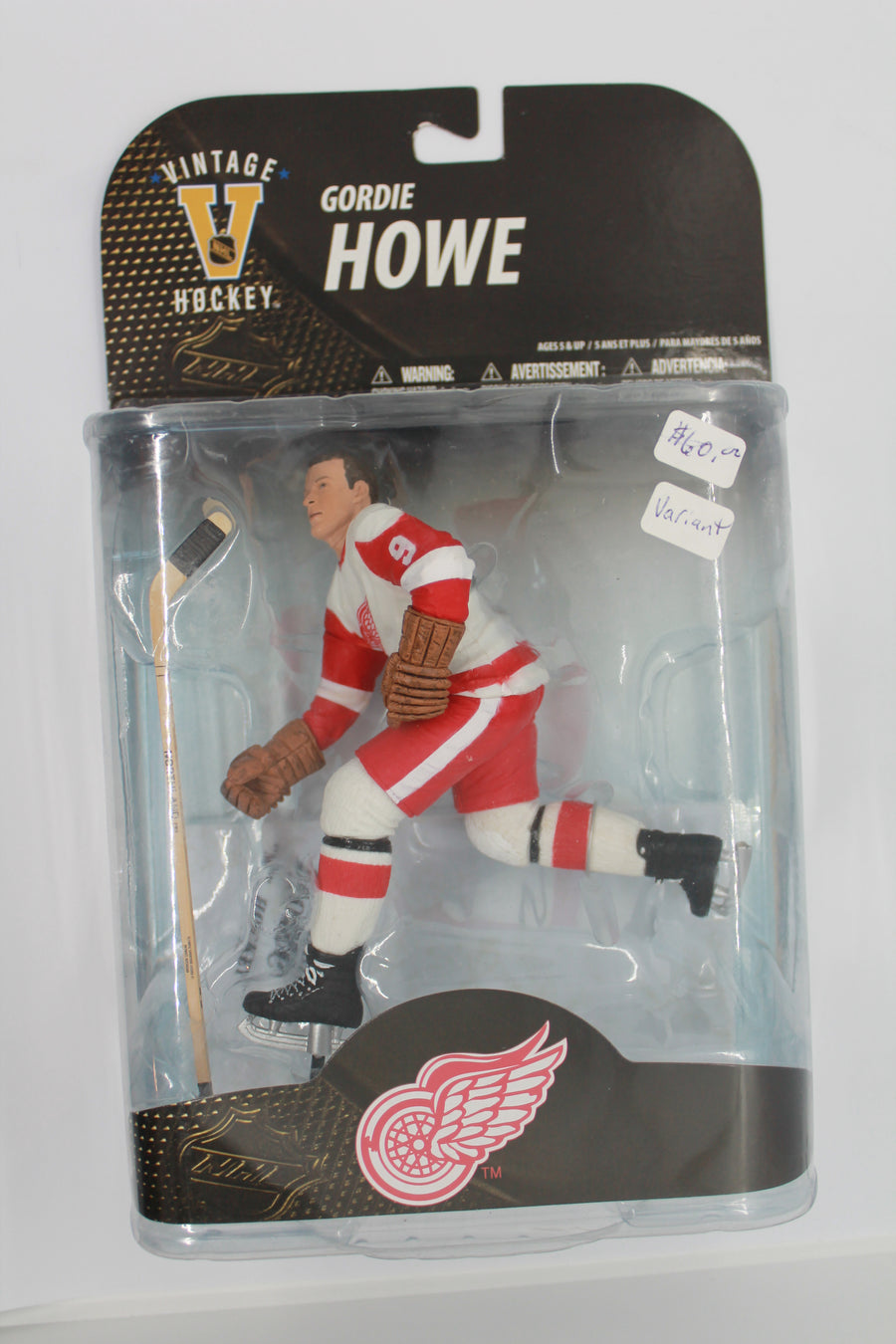 Gordie Howe McFarlane Series 7 Variant - Detroit Red Wings