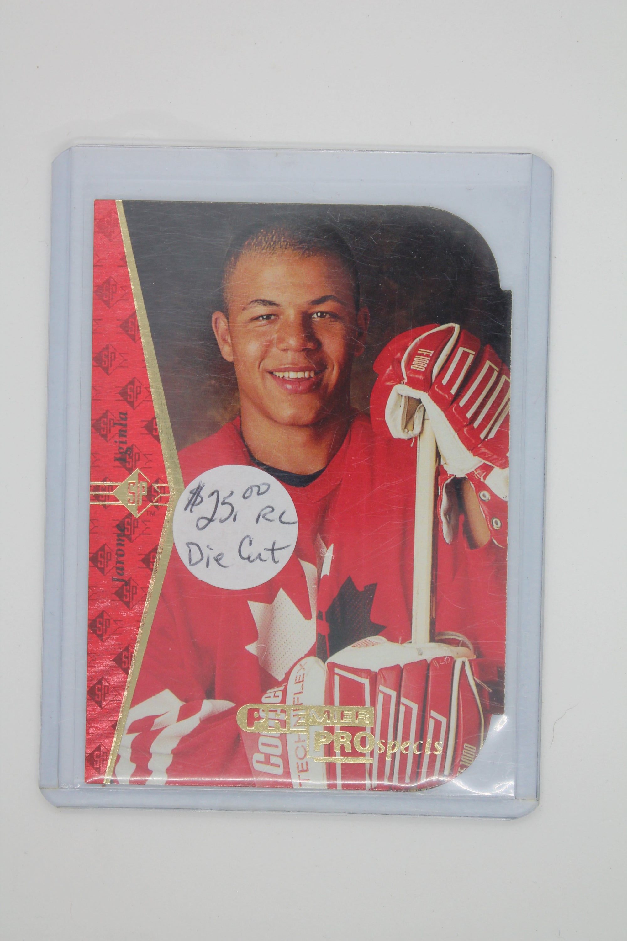 Jarome Iginla 1994-95 SP - Die-Cut Rookie Card