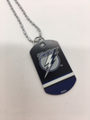 NHL Tampa Bay Lightning Sports Team Logo Dog Tag Necklace