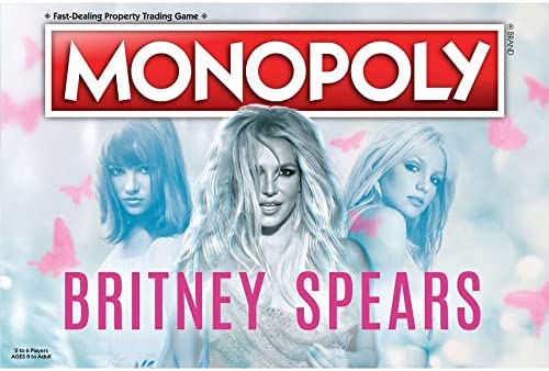 Britney Spears Monopoly Board Game