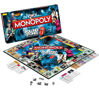 Rolling Stones Collector's Edition Monopoly Board Game