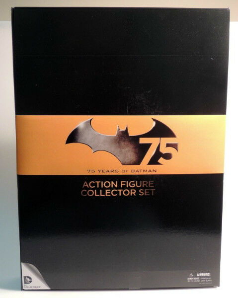 Ensemble de collection de figurines d'action BATMAN 75 ans