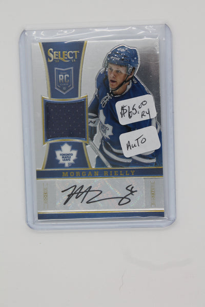 Morgan Rielly 2013-14 Select - Rookie Jersey Autographs #308 #030/199