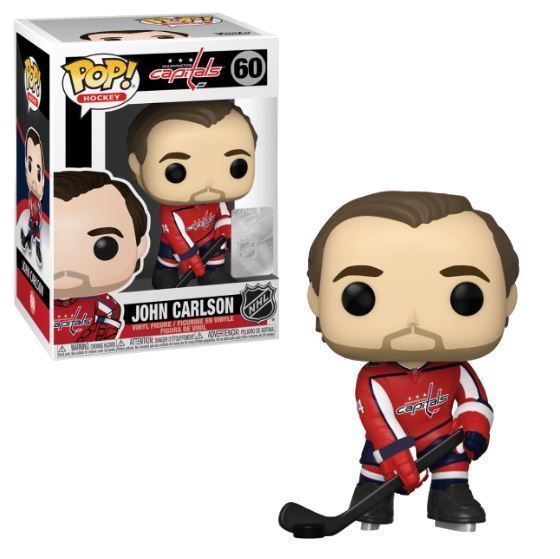 NHL Funko POP John Carlson #60 (Home Jersey) Washington Capitals