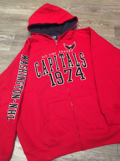 NHL Washington Capitals YTH Full Zip Hoodie OTH