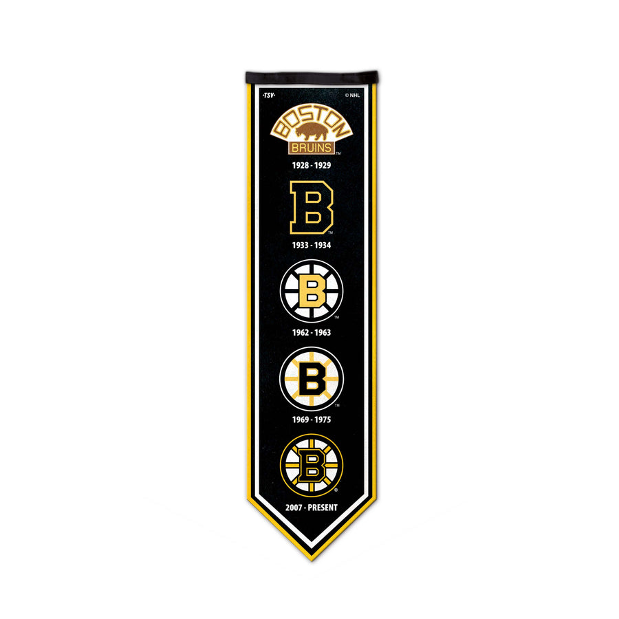 NHL Boston Bruins 8" X 30" Legacy Felt Banner