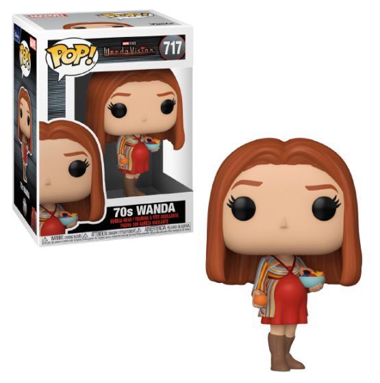 Funko POP Wanda 70s #717  Marvel Studios Wanda Vision