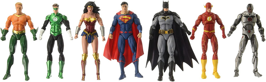 DC Rebirth: Justice League of America Action Figure 7-Pack