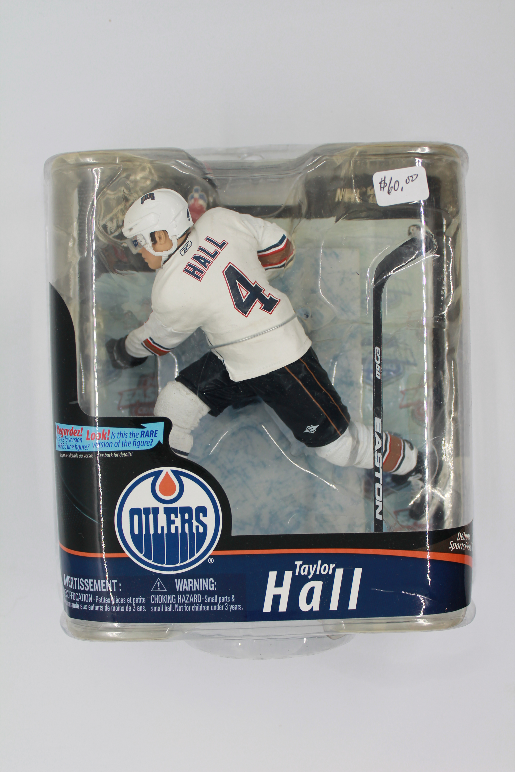 Mcfarlane NHL Figure Silver Collector Variant White Jersey Taylor Hall