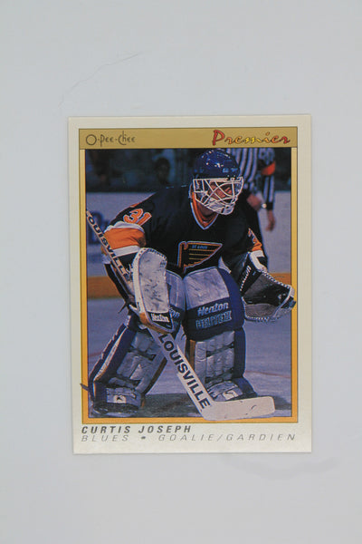 Curtis Joseph 1990-91 O-Pee-Chee Premier Rookie Card