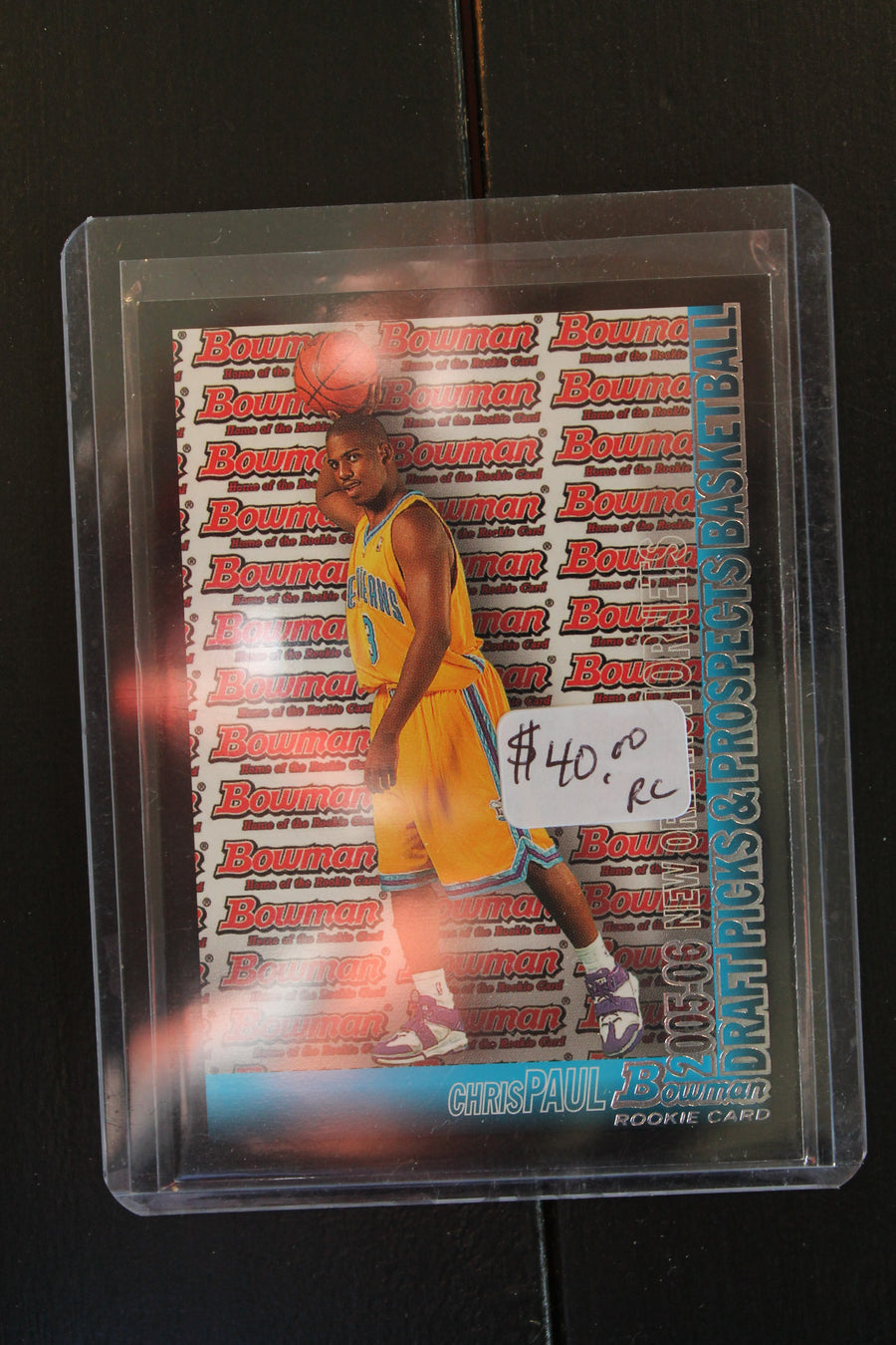 Chris Paul 2005-06 Bowman Draft Picks & Prospects Rookie Card