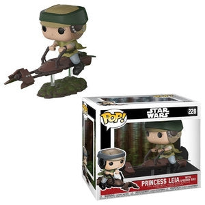 Funko POP Ride Princess Leia with Speeder Bike #228
