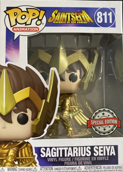 Funko POP Sagittarius Seiya #811 - Saintseiya Knights of the Zodiac -Special Edition