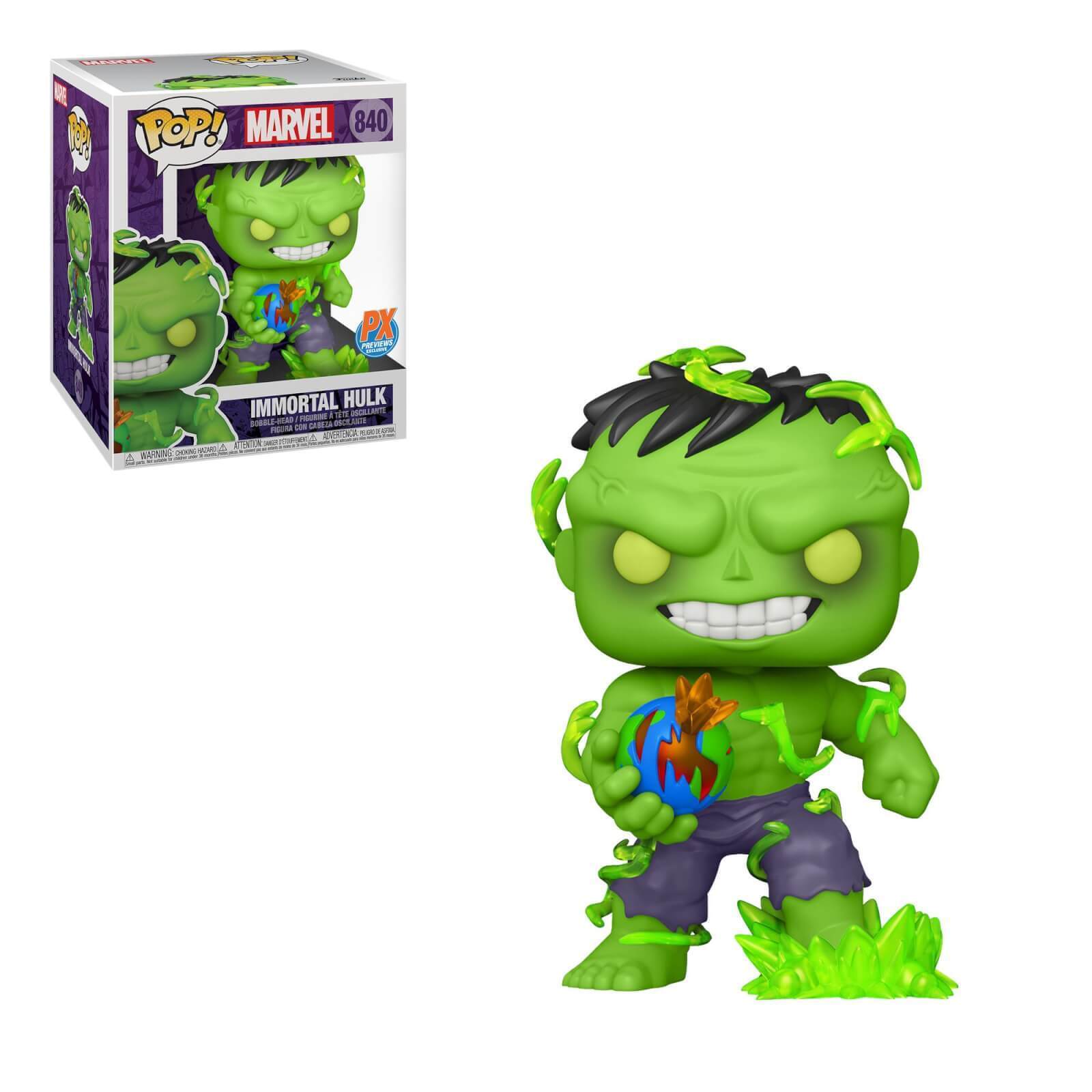 Funko POP 6" Immortal Hulk #840  PX Previews Exclusive