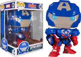 Funko POP Captain America #841 10" Marvel Avengers Mechstrike -Special Edition